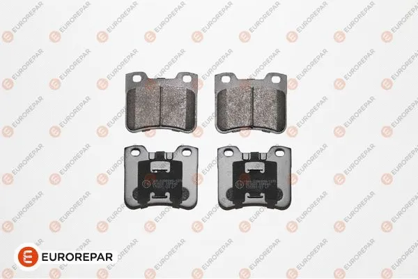 Kit de plaquettes de frein, frein à disque EUROREPAR 1617248980
