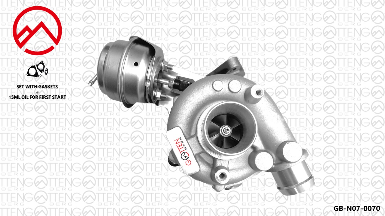 Turbocompresseur, suralimentation OES PARTS GB-N07-0070