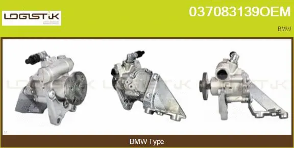 Pompe hydraulique, direction LGK 037083139OEM