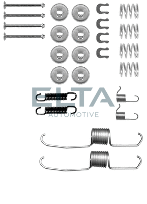 Kit d'accessoires, mâchoire de frein ELTA AUTOMOTIVE EA8068