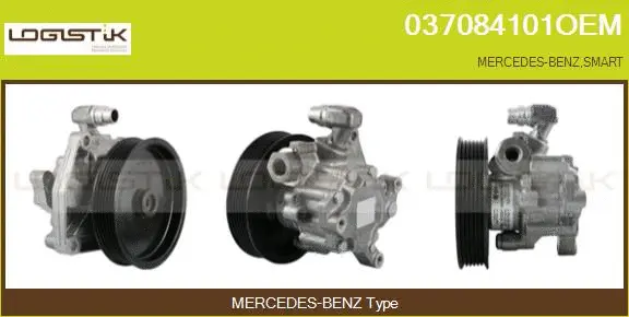 Pompe hydraulique, direction LGK 037084101OEM