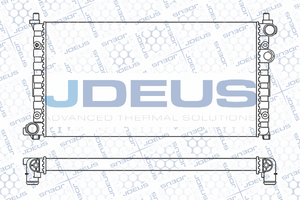 Radiateur, refroidissement du moteur JDEUS M-025001A