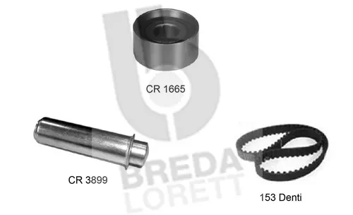 Kit de courroie crantée BREDA LORETT KCD0213