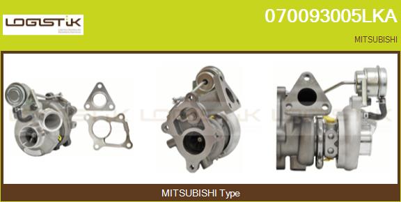 Turbocompresseur, suralimentation LGK 070093005LKA