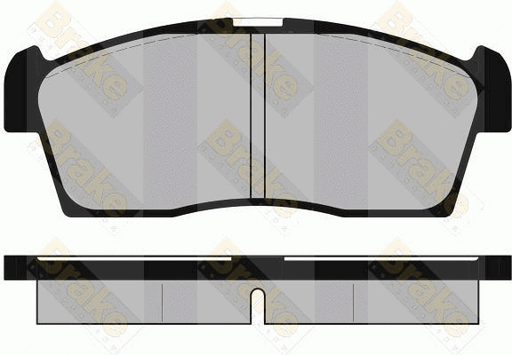 Kit de plaquettes de frein, frein à disque Brake ENGINEERING PA1728