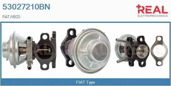 Vanne EGR REAL 53027210BN