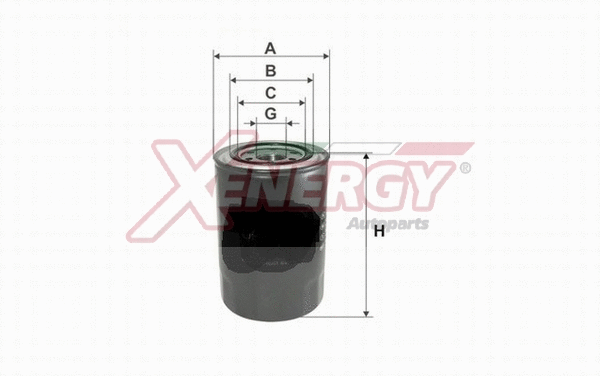 Filtre à huile AP XENERGY X159636