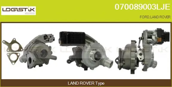 Turbocompresseur, suralimentation LGK 070089003LJE