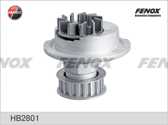 Pompe à eau, refroidissement du moteur FENOX HB2801