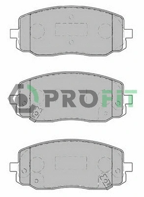 Kit de plaquettes de frein, frein à disque PROFIT 5000-1783