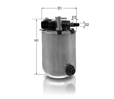 Filtre à carburant TECNECO FILTERS GS1232