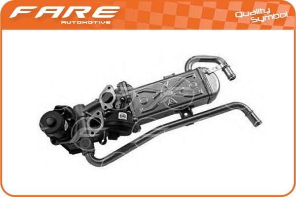 Vanne EGR, commande des gaz d'échappement FARE-RCH 27303