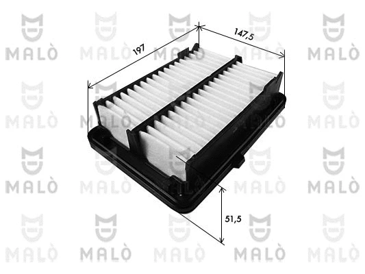 Filtre à air AKRON-MALÒ 1500625