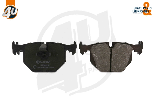 Kit de plaquettes de frein, frein à disque 4U Autoparts 22413LR