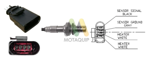 Sonde lambda MOTAQUIP LVOS2036