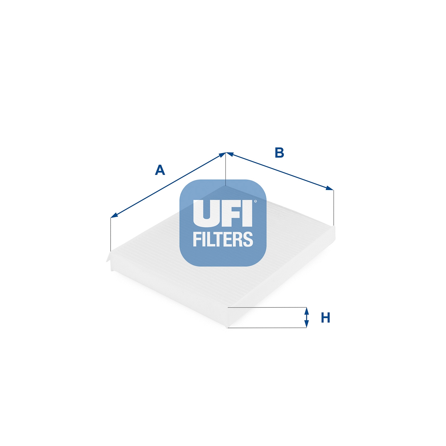 Filtre, air de l'habitacle UFI 53.043.00