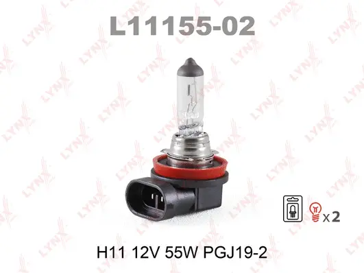 Ampoule, projecteur principal LYNXAUTO L11155-02