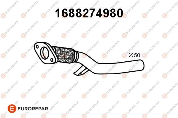 Tuyau d'échappement EUROREPAR 1688274980