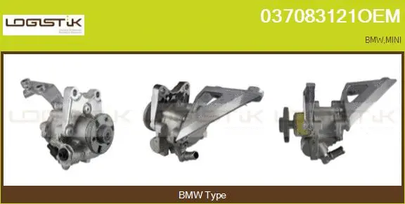 Pompe hydraulique, direction LGK 037083121OEM