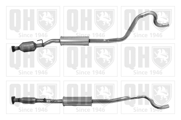 Catalyseur QUINTON HAZELL QCAT80215H