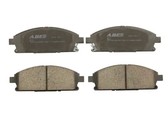 Kit de plaquettes de frein, frein à disque ABE C11066ABE