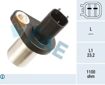 Capteur d'angle, vilebrequin FAE 79422