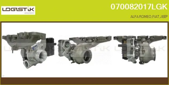 Turbocompresseur, suralimentation LGK 070082017LGK