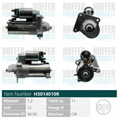 Démarreur HOFFER H5014010R
