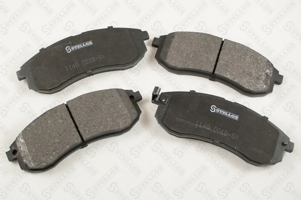 Kit de plaquettes de frein, frein à disque STELLOX 1140 001B-SX