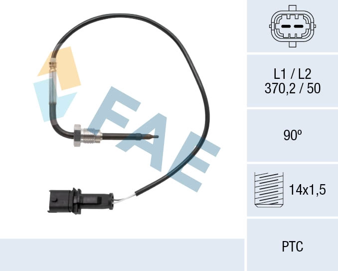 Capteur, température des gaz FAE 68073