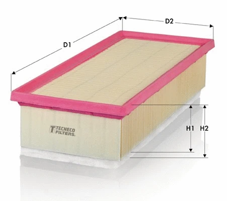 Filtre à air TECNECO FILTERS AR685PMS