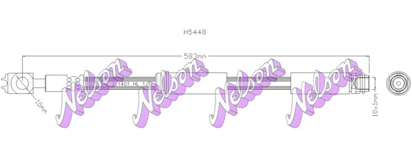 Flexible de frein KAWE H5448