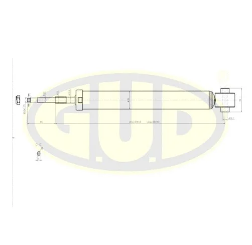 Amortisseur G.U.D. GSA443399