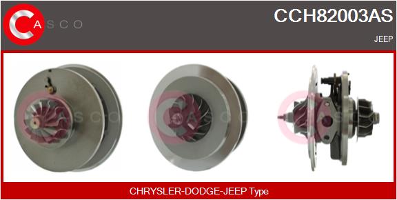 Groupe carter, turbocompresseur CASCO CCH82003AS