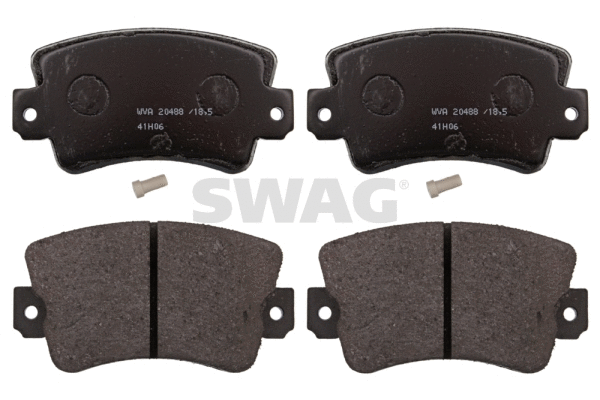 Kit de plaquettes de frein, frein à disque SWAG 60 11 6183