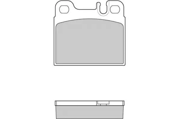 Kit de plaquettes de frein, frein à disque E.T.F. 12-0758