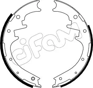 Jeu de mâchoires de frein CIFAM 153-561