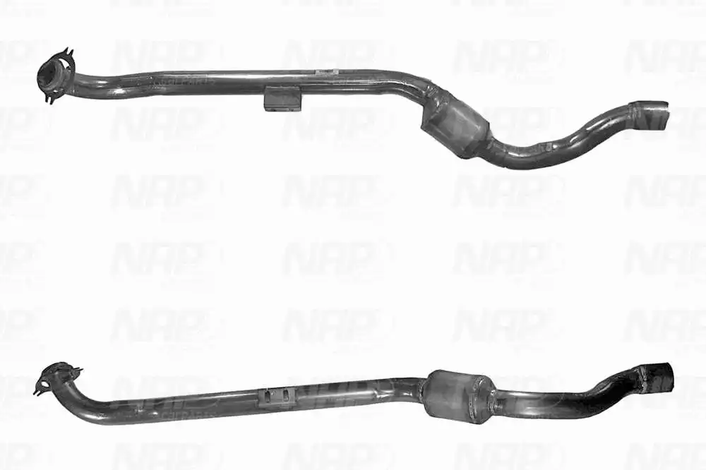 Catalyseur NAP carPARTS GmbH CAD10407