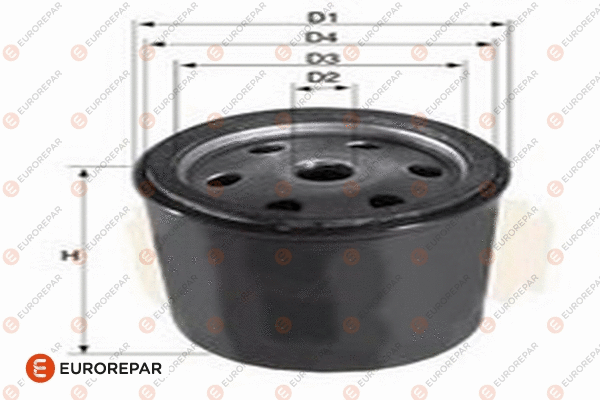 Filtre à carburant EUROREPAR 1682253380