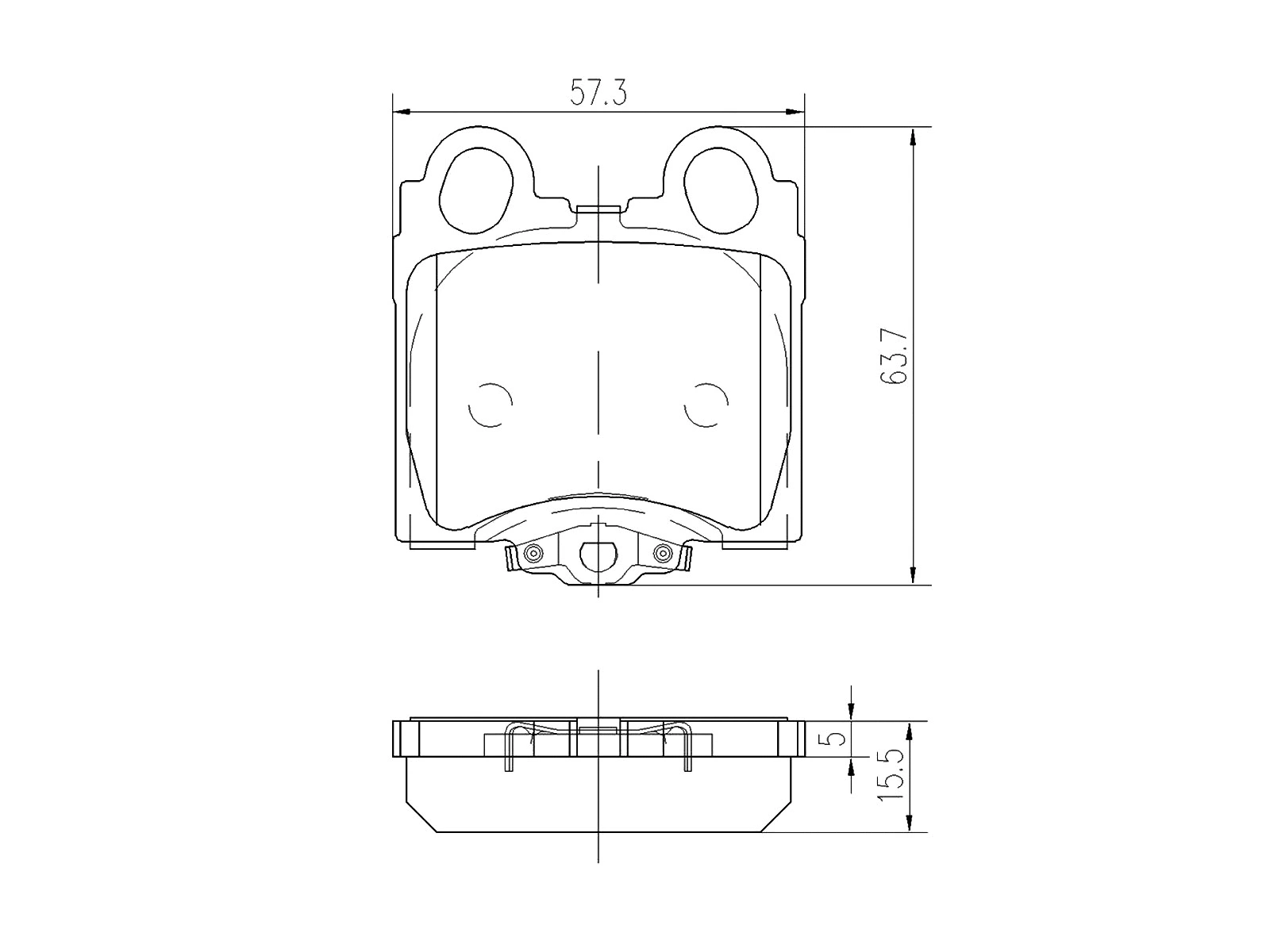 Kit de plaquettes de frein, frein à disque A.Z. Meisterteile AZMT-44-022-1164