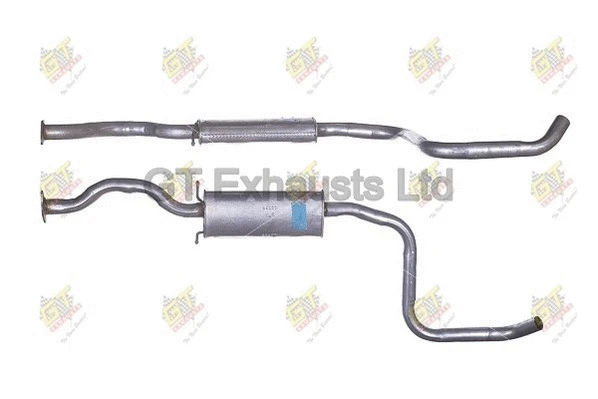 Silencieux central GT Exhausts GFE594