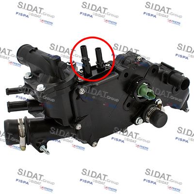 Boîtier du thermostat AUTOTEAM M4892A2