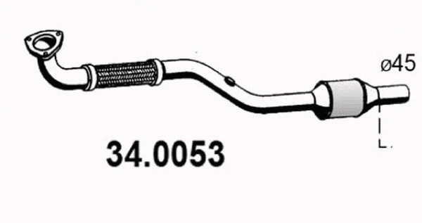 Catalyseur ASSO 34.0053