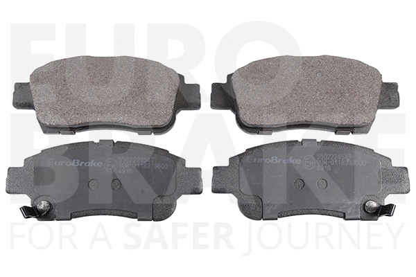 Kit de plaquettes de frein, frein à disque EUROBRAKE 5502224547