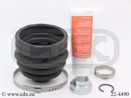 Jeu de joints-soufflets, arbre de commande CDX 22-4490