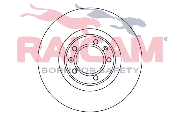 Disque de frein RAICAM RD00007