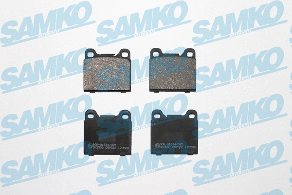 Kit de plaquettes de frein, frein à disque SAMKO 5SP362