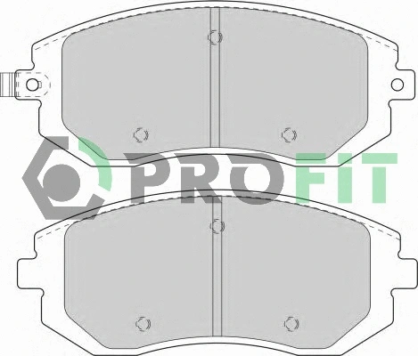 Kit de plaquettes de frein, frein à disque PROFIT 5000-1639 C
