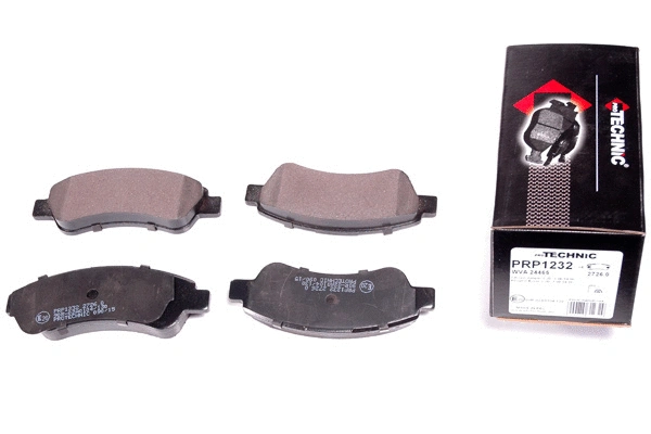Kit de plaquettes de frein, frein à disque PROTECHNIC PRP1232
