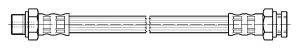 Flexible de frein CEF 510446